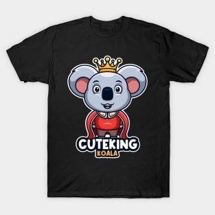 Creatives koala king cartoon T-Shirt